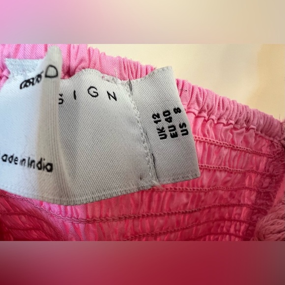 ASOS DESIGN crochet tiered mini sundress in color block - Picture 6 of 11